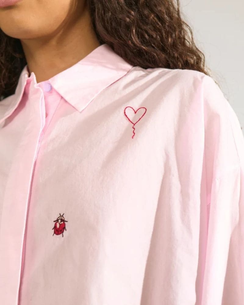 Numph NUTENJA Shirt - Pink Lady