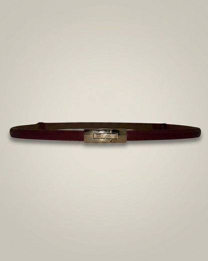 Debbie Belt Burgundy