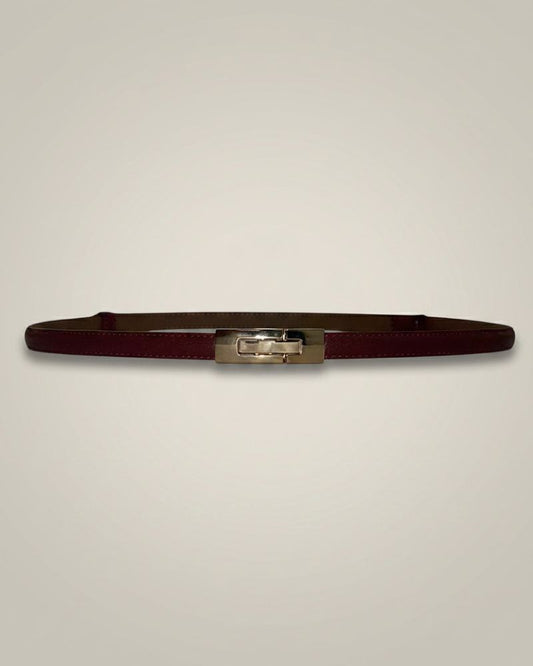 Debbie Belt Burgundy
