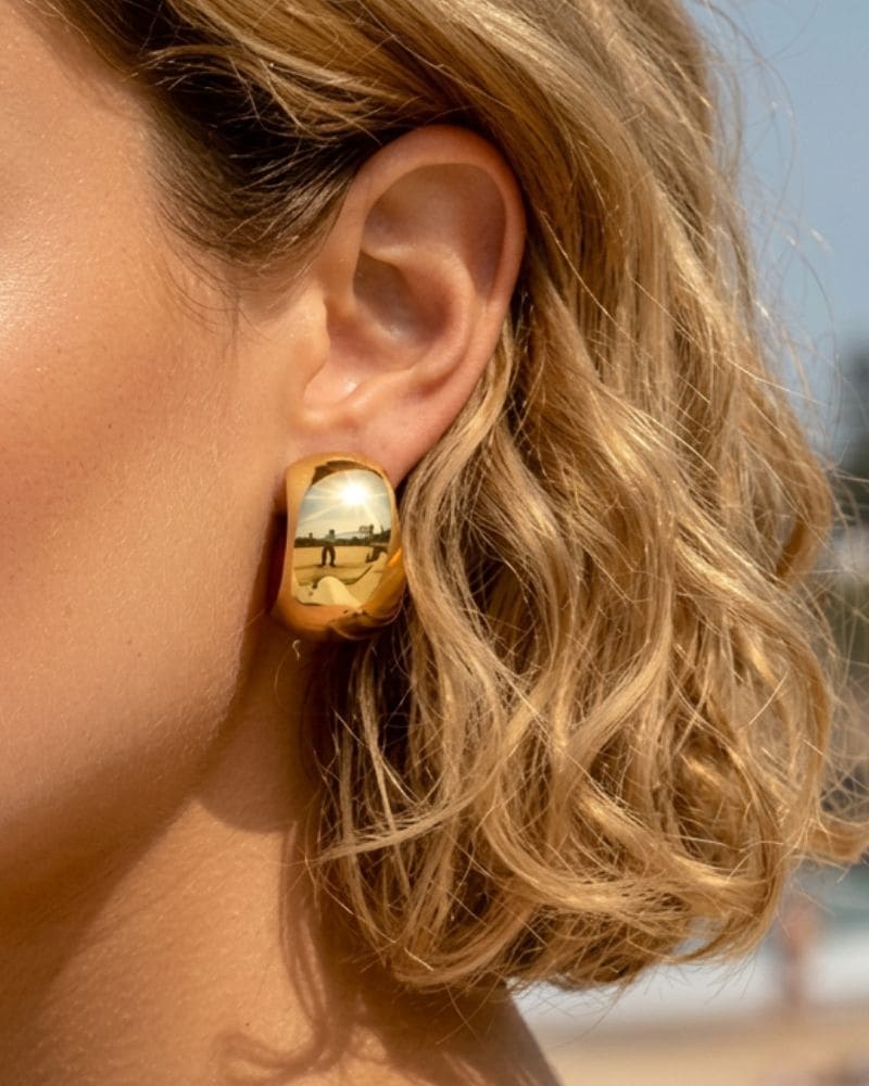 Edel Gold Hoop Earrings