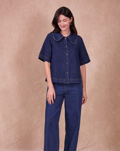 Sylvio Denim Blouse