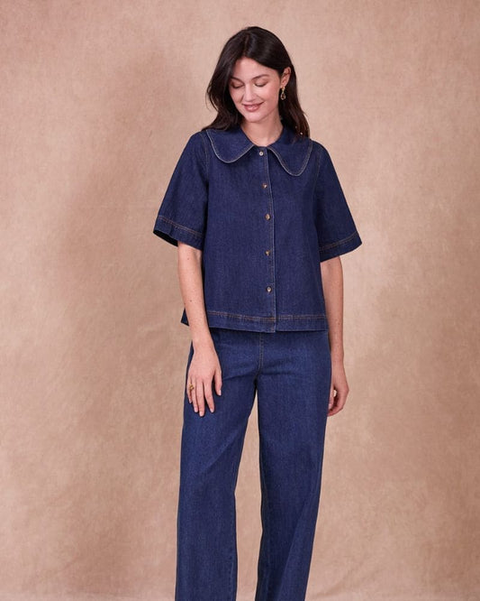 Sylvio Denim Blouse