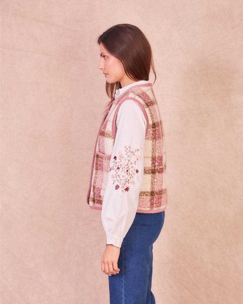 Layla Pink Vest