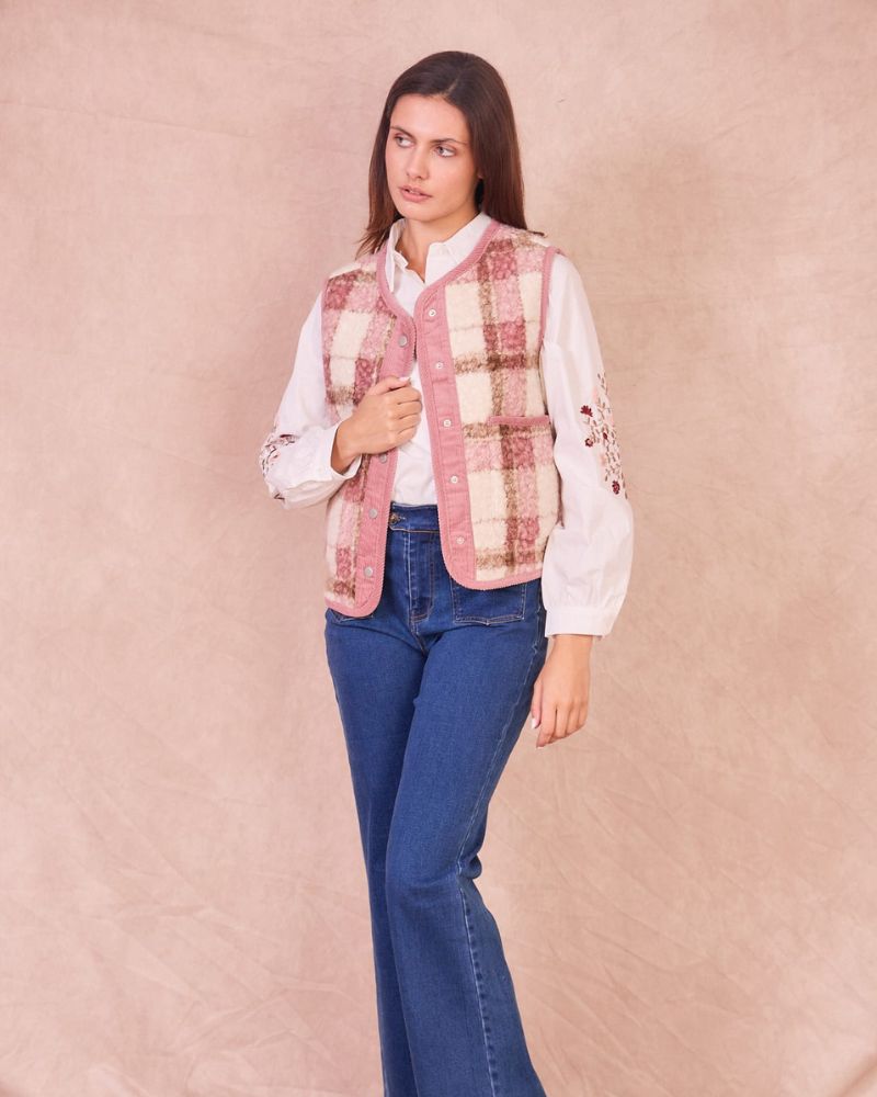 Layla Pink Vest
