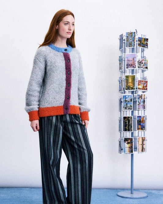 ITHAQUE Gray Cardigan