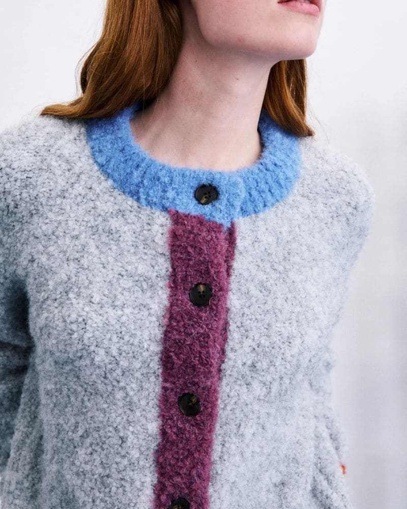 ITHAQUE Gray Cardigan