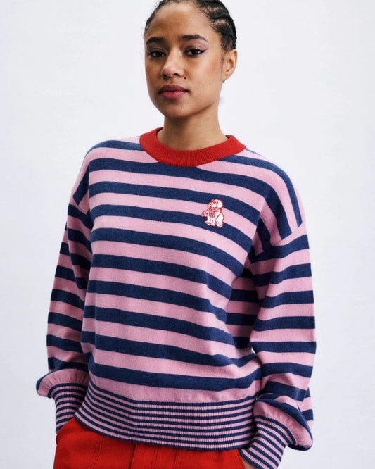 Model wearing the AKITA Rose Sweater
