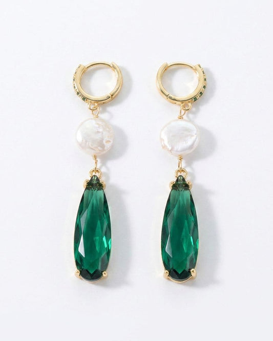 Clementine Freshwater Baroque Pearl Drop Earrings