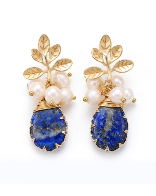 Adelaide Freshwater Baroque Pearl Drop Earrings