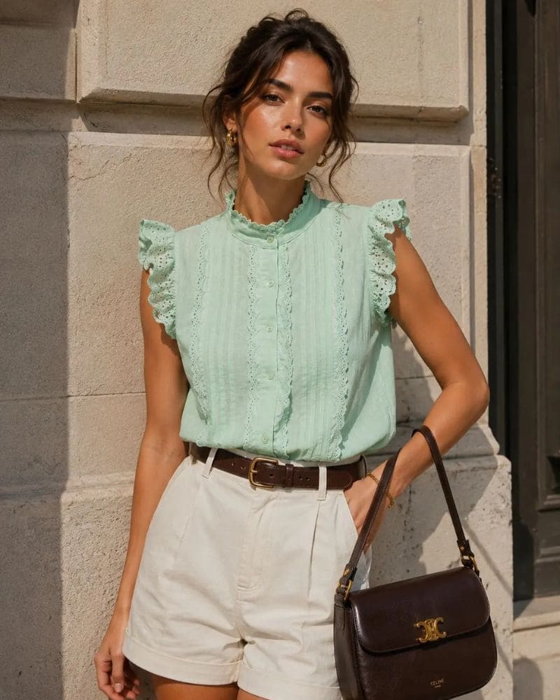 Josie Green Blouse