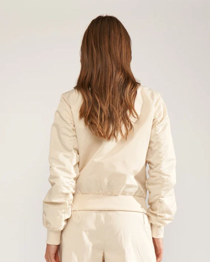 Numph - NUALISANDRA BOMBER JACKET - Whitecap Gray