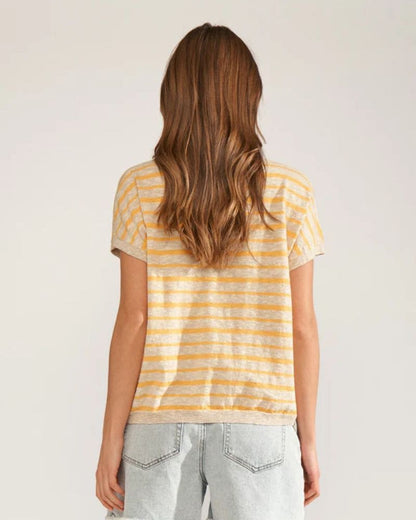 Numph - NUKIKI BOATNECK PULLOVER - Marigold