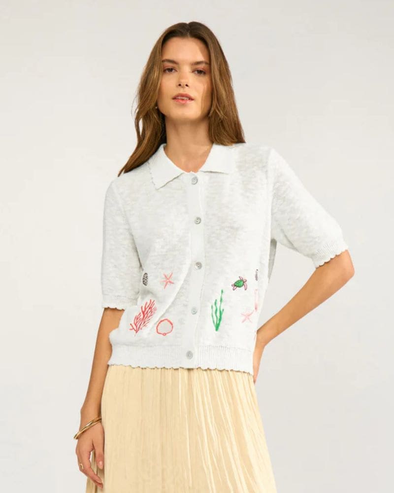 Numph - NUSEANNA CARDIGAN - Cloud Dancer
