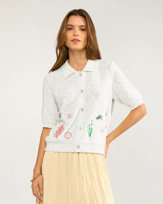 Numph - NUSEANNA CARDIGAN - Cloud Dancer