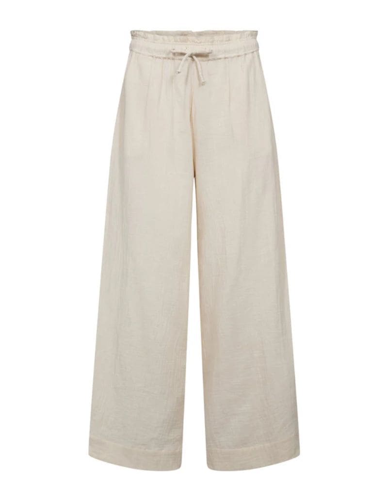 Numph Nunathalia Pants – Whitecap Gray