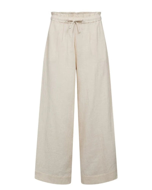 Numph Nunathalia Pants – Whitecap Gray