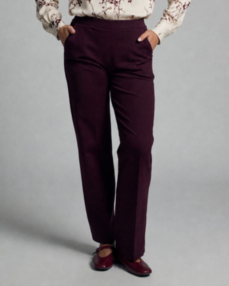 Bariloche - FORTEZA Prune Straight Leg Pants