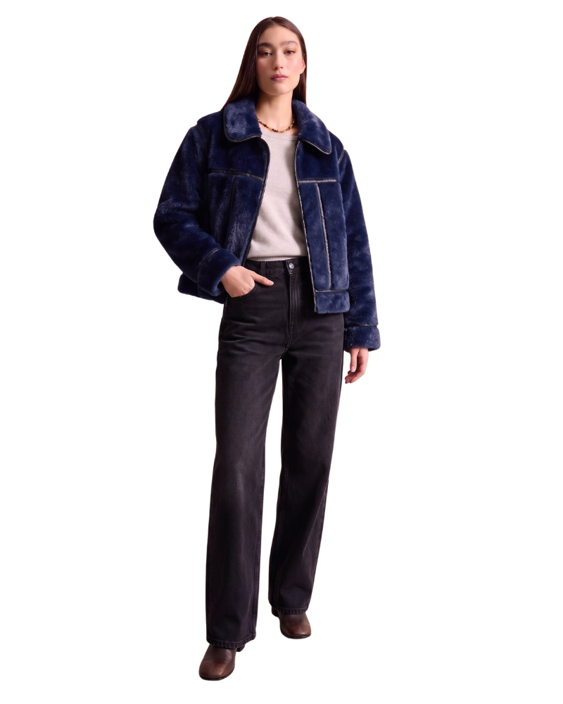 Leo & Ugo Reversible Jacket KH007 in Navy & Black