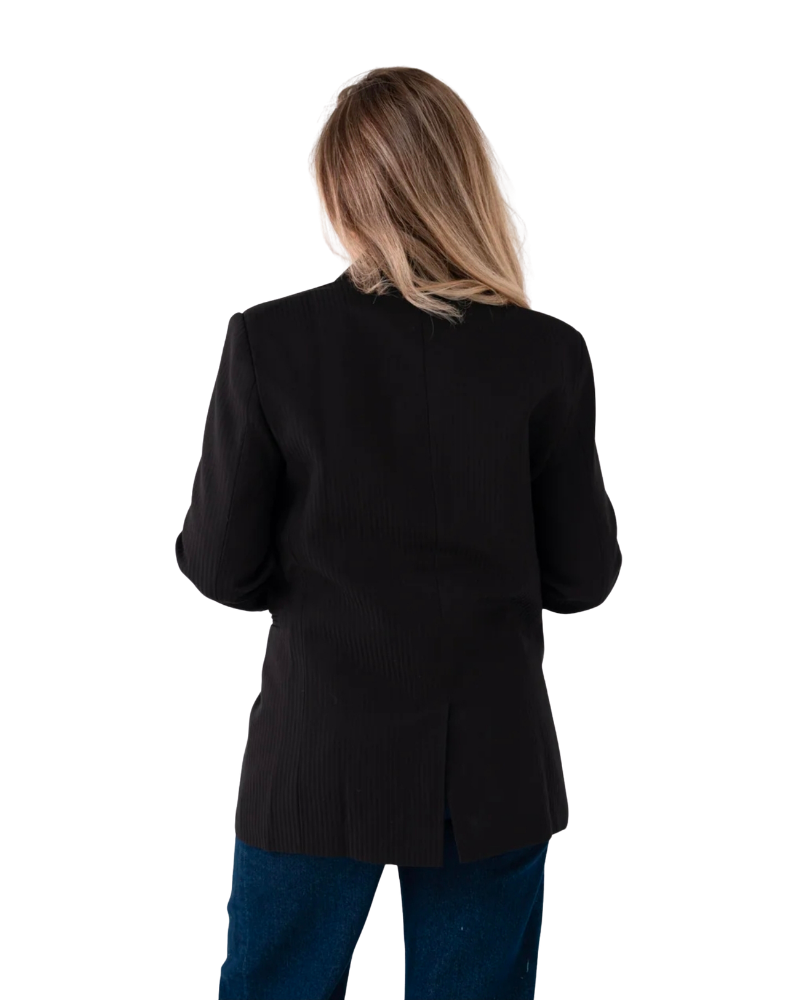 Love Laura Refined Blazer in Black
