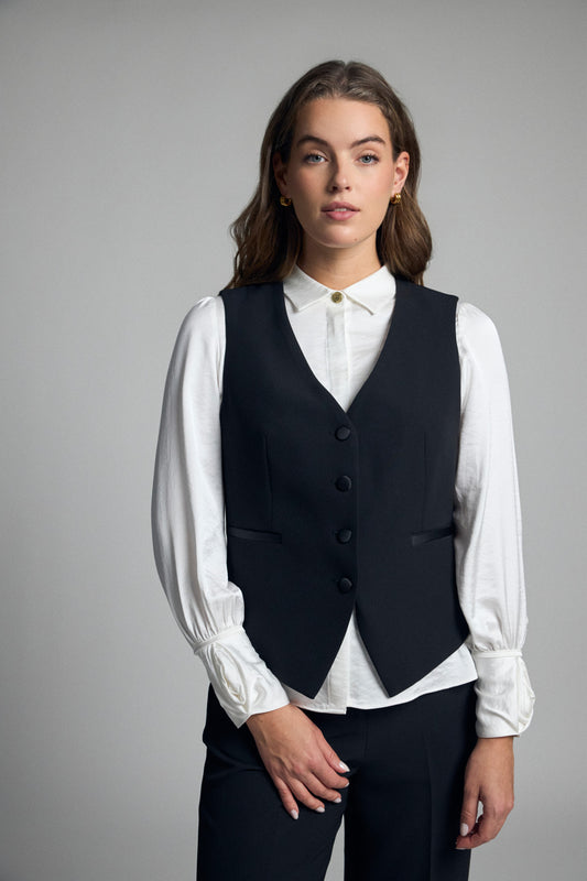 Bariloche Salento Black Waistcoat