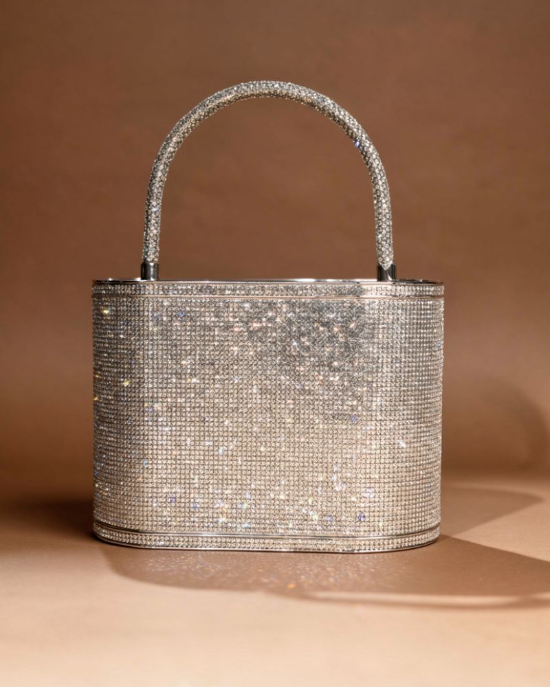Ada Silver Clutch