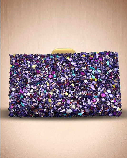 Sadie BYH-841 Clutch in Purple