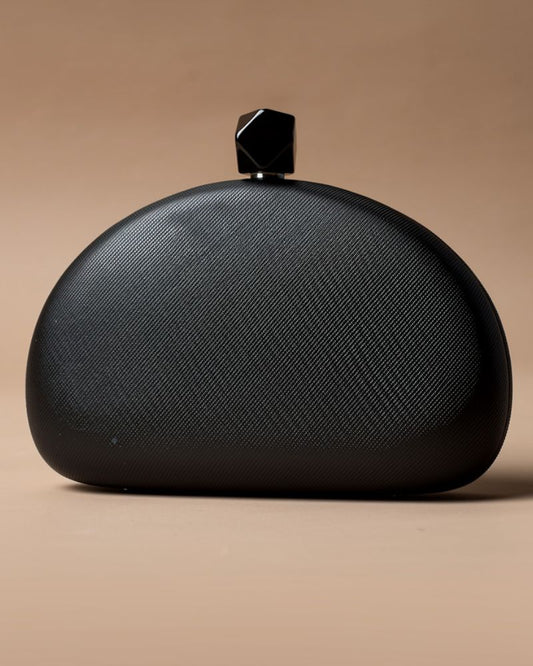 London Clutch Bag in Black