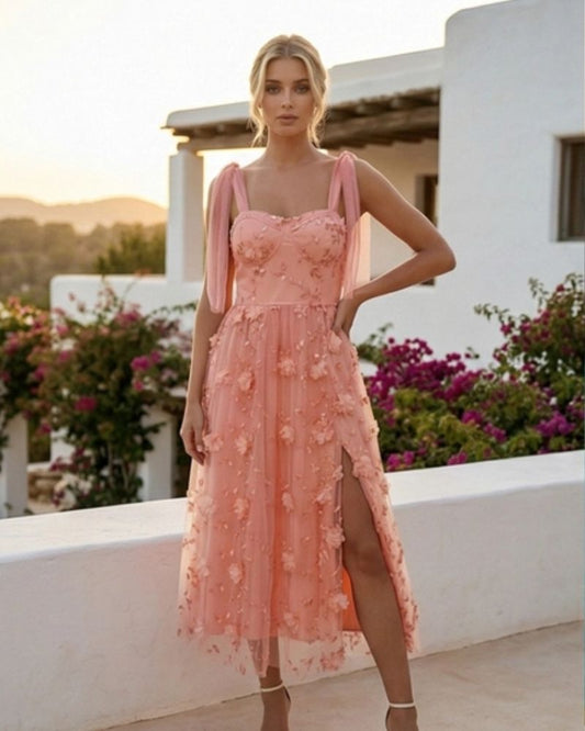 Aurelia Dress in Pink