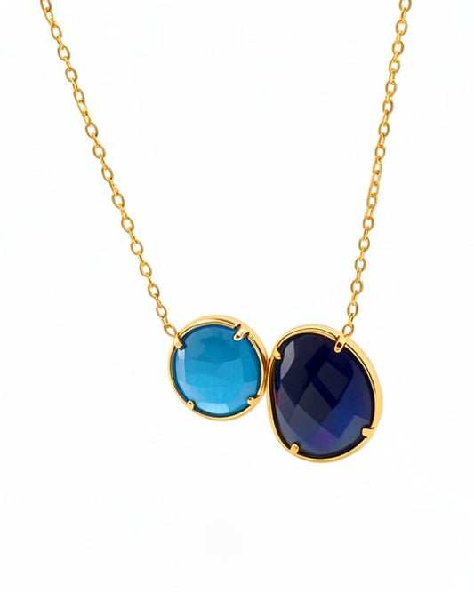 Christina Necklace in Blue
