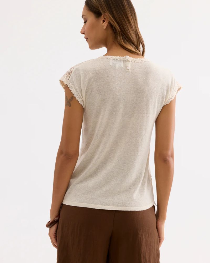 Leo & Ugo Beige top BE712