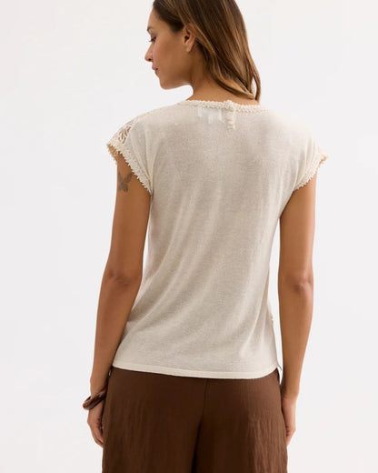 Leo & Ugo Beige top BE712