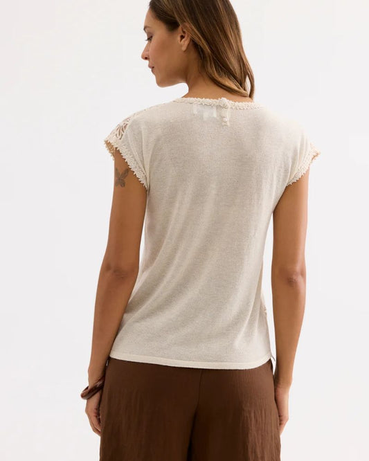 Leo & Ugo Beige top BE712