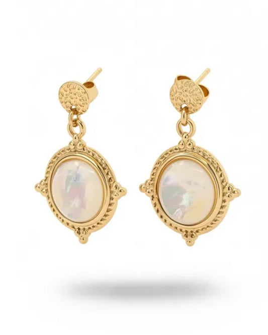 Milly Pearl Pendant Earring