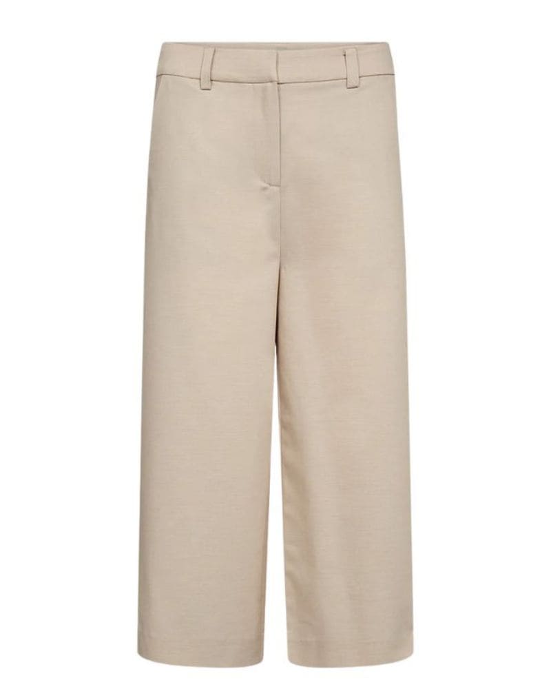 Pieszak Selina Culotte Trousers - Beige Melange