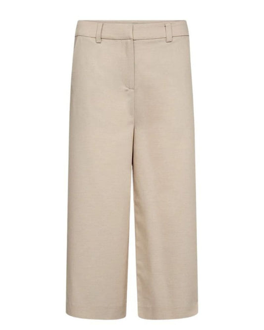 Pieszak Selina Culotte Trousers - Beige Melange
