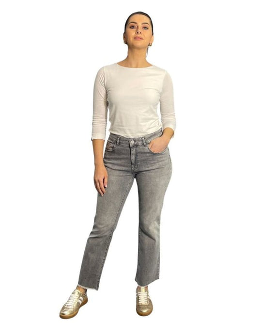 Para Mi Mila Jeans - Light Grey