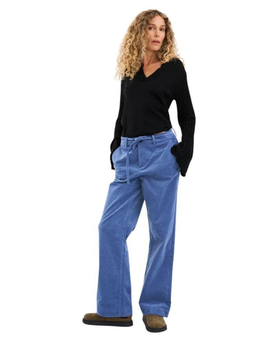 Pieszak Melanie Cord Trousers - Blue Mist