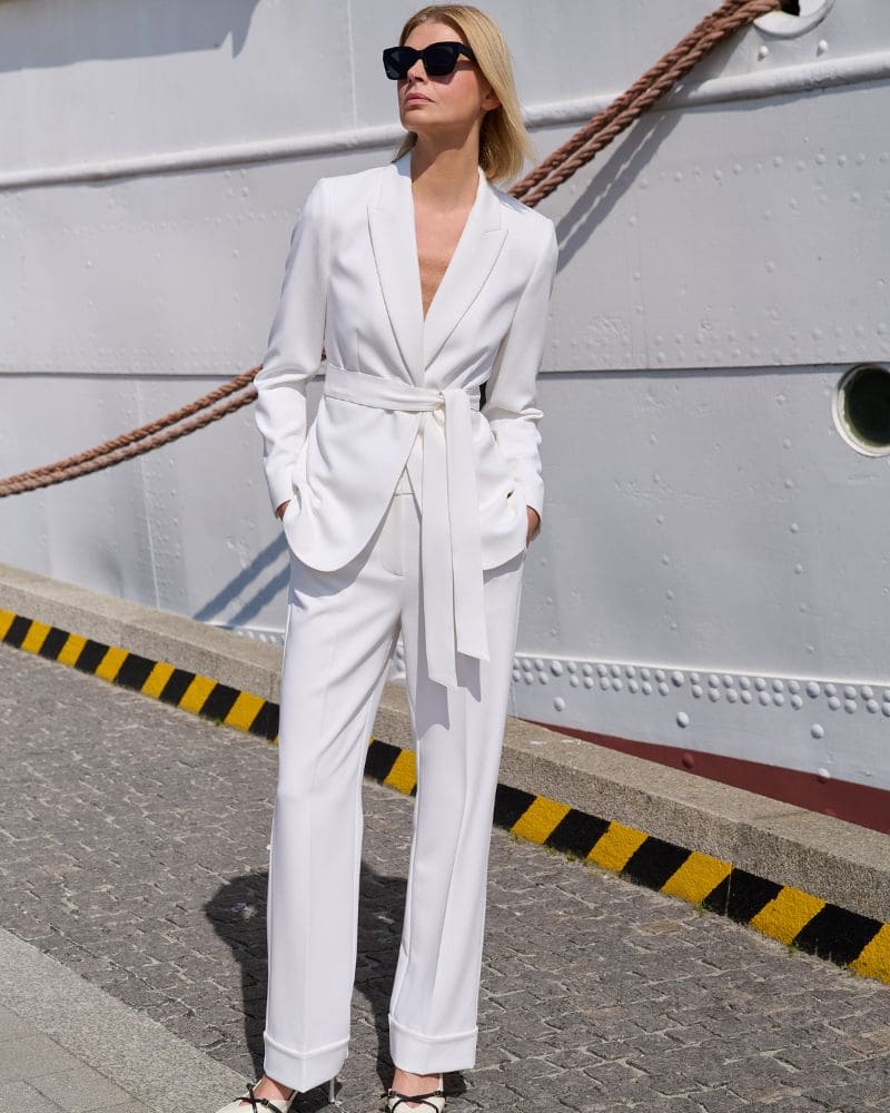 Feria White Trousers