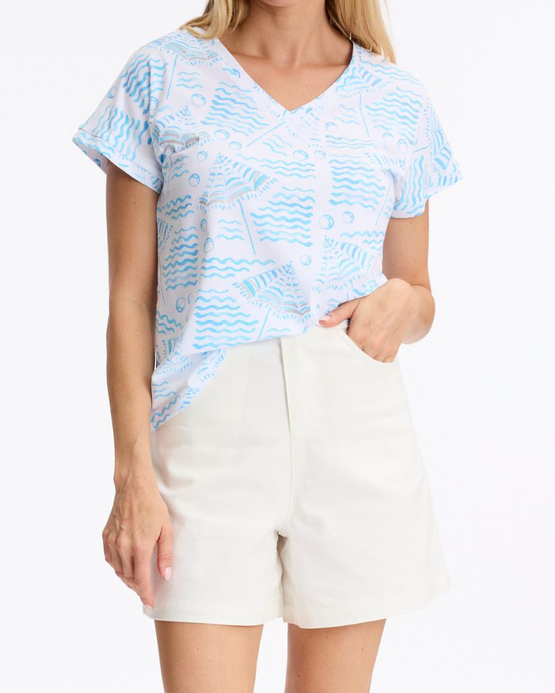 Leo & Ugo print Tshirt TEJ977