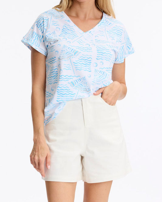 Leo & Ugo print Tshirt TEJ977