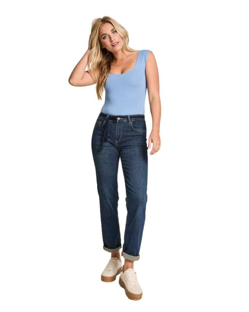 Para Mi Bobby Jeans in Old Blue