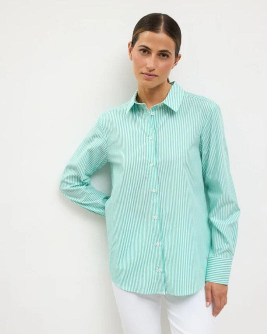 Bariloche Yerba Green Stripe Shirt