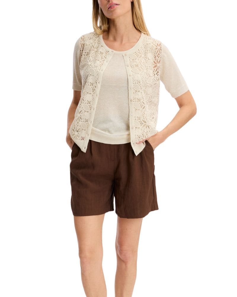 Leo & Ugo - Cream Twinset BET713