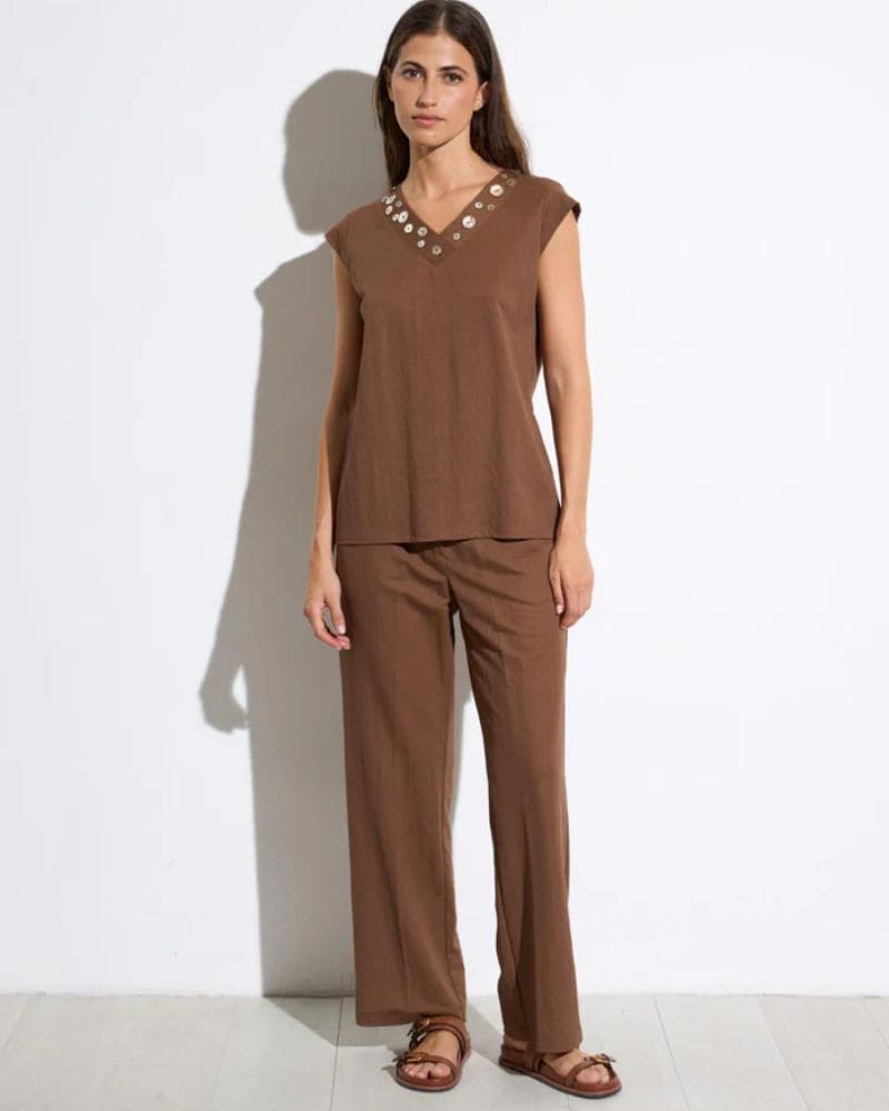Tinta Damiana Chocolate T-Shirt