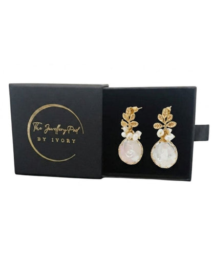 Freya Pearl Statement Earrings