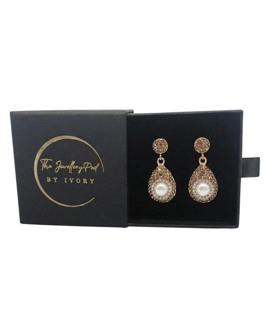 Orla Textured Statement Earrings