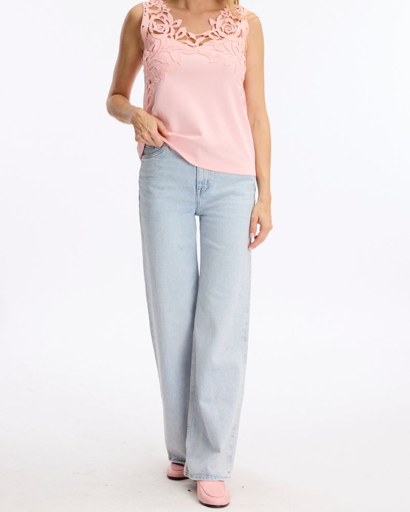 Leo & Ugo  Pink Cami TEA199