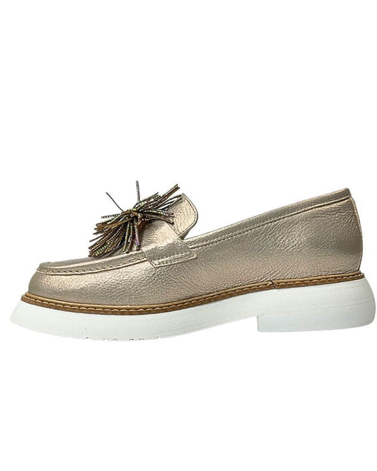 Marian - 9203 V25 - Nacre Oro - Gold Loafer