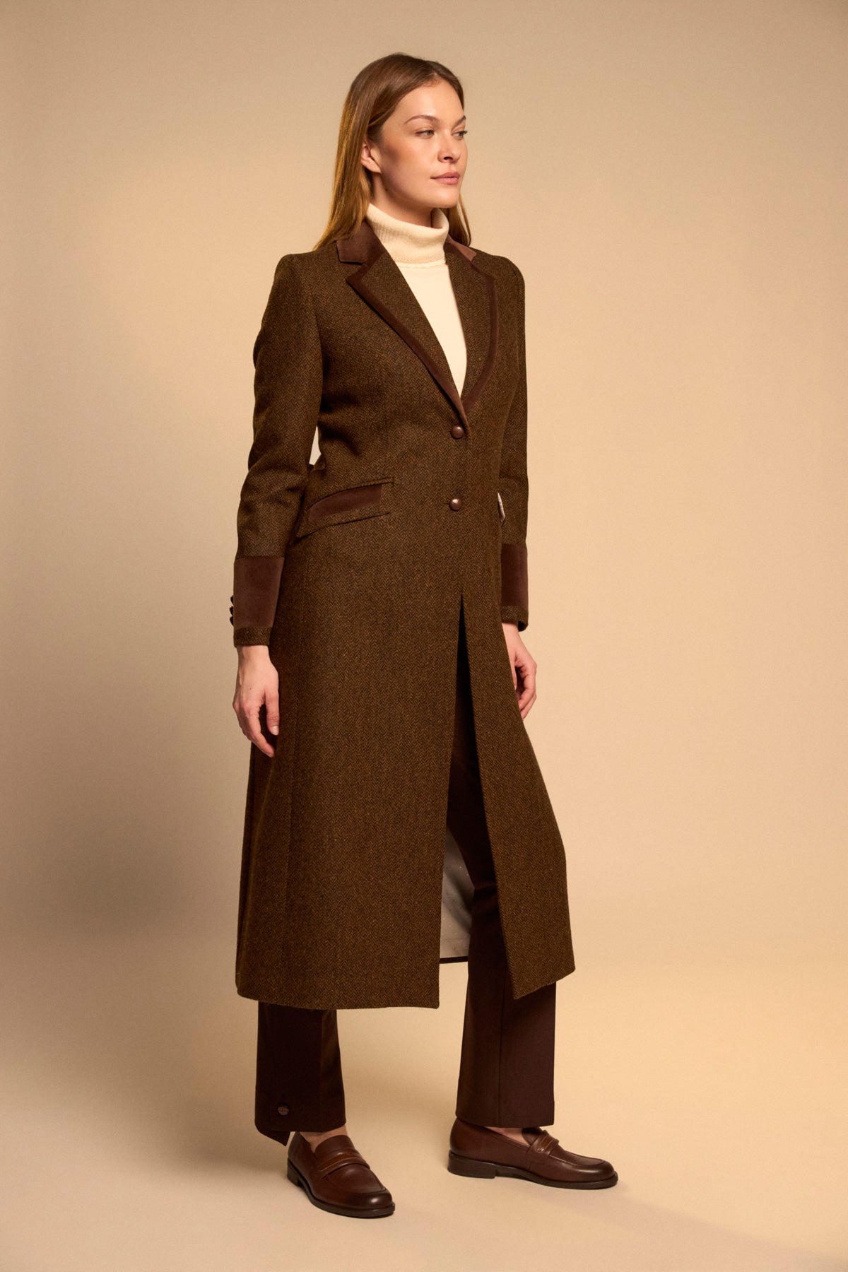 Bariloche Tarento Wool Coat, Brown
