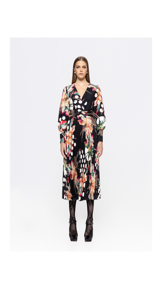 RC15227 Nissa Print Dress